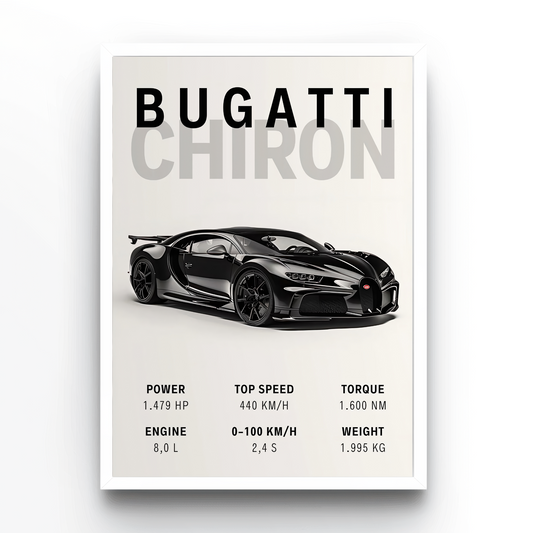 Bugatti Chiron Minimalist