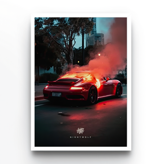 Porsche Turbo – Poster Auto Premium