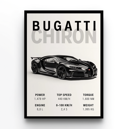 Bugatti Chiron Minimalist