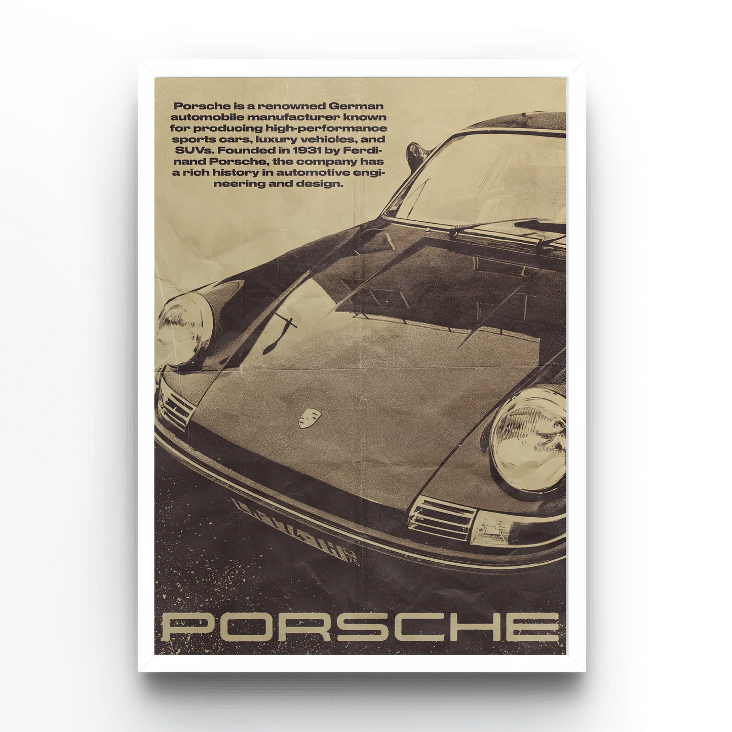Retro Porsche