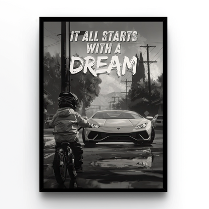 Lamborghini Motivational Kid