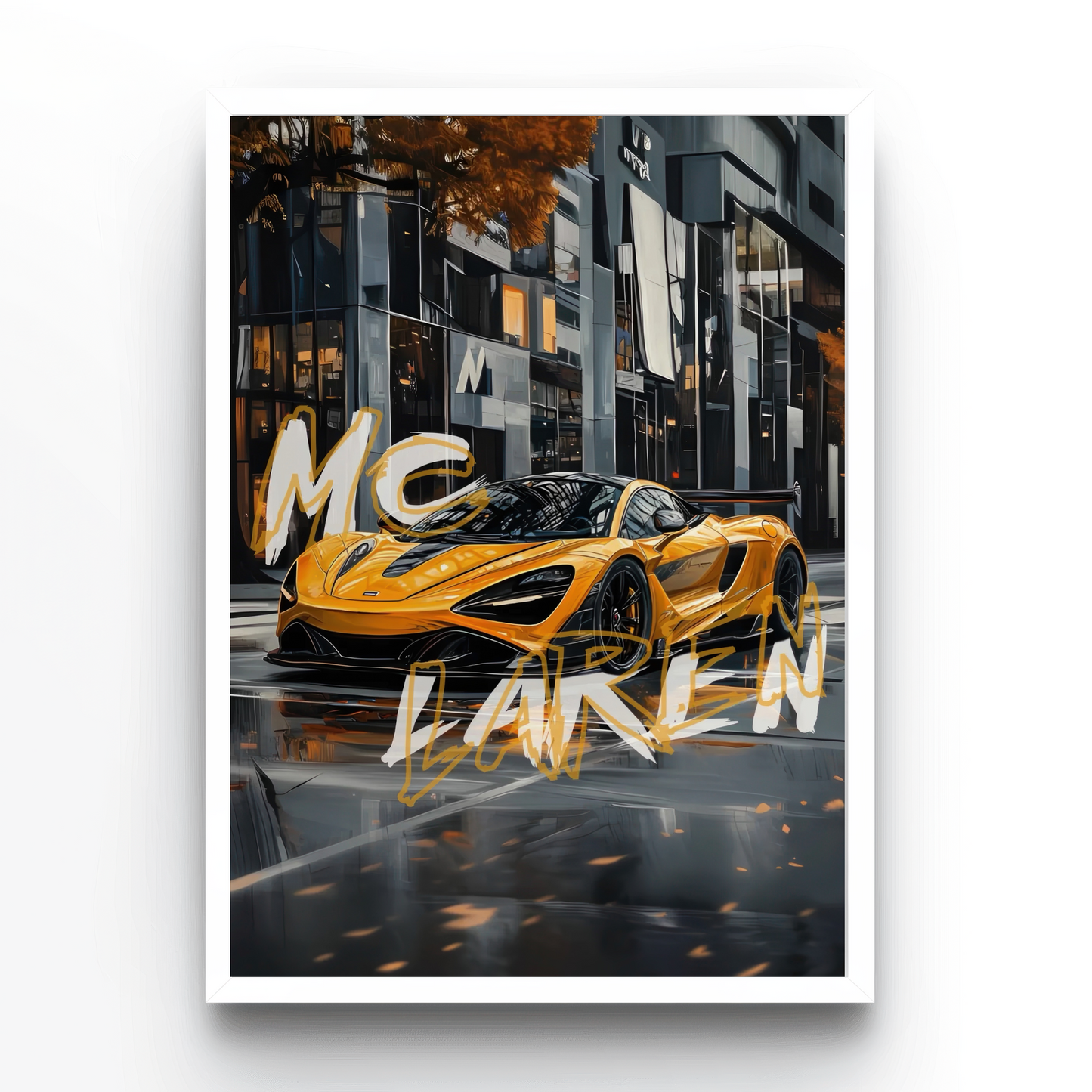 Mclaren 720S Yellow Collector