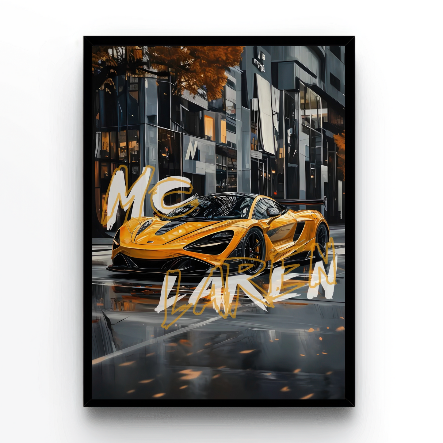 Mclaren 720S Yellow Collector