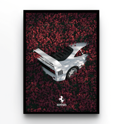 Ferrari F40 — Floral Drift