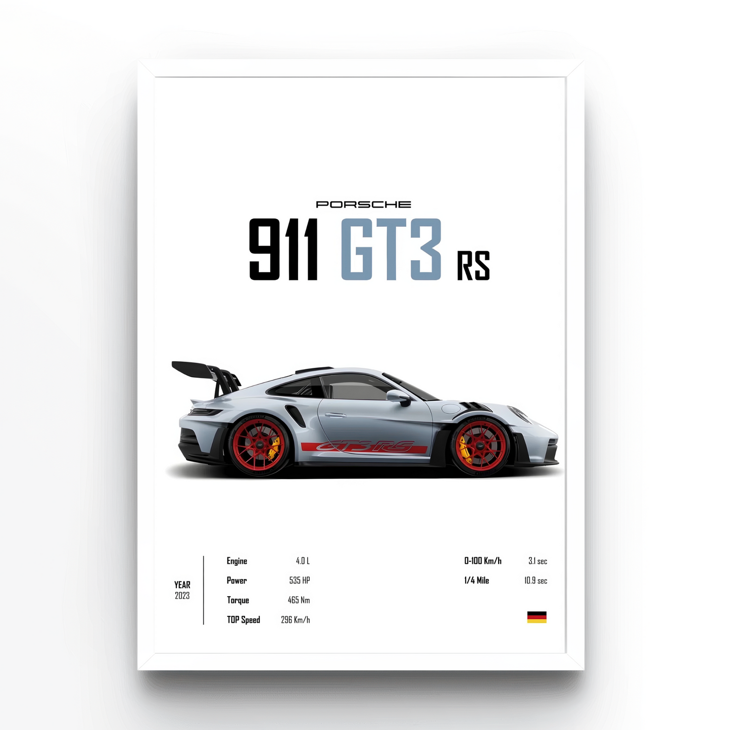 Porsche 911 GT3 RS-Minimalist