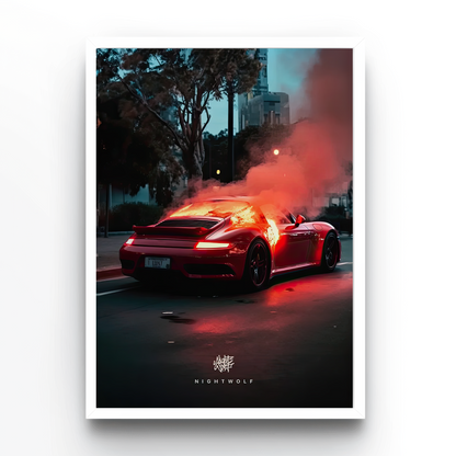 Porsche Turbo – Poster Auto Premium